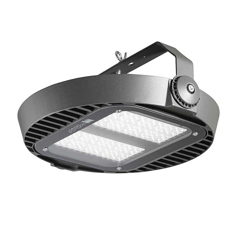 چراغ LED ضد نم و غبار طوسی 140 وات یخی و پخش نور متقارن Medium هرکولد مازی نور