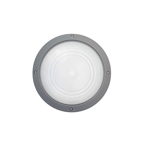 چراغ LED سقفی-دیواری نقره ای 15 وات آفتابی مازی نور 