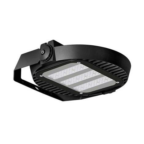 چراغ LED خیابانی مشکی 104 وات آفتابی ساترن مازی نور