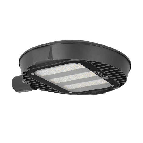 چراغ LED خیابانی طوسی 104 وات یخی با قابلیت نصب افقی ساترن مازی نور