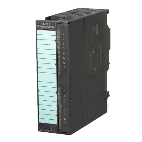 کارت 16 خروجی دیجیتال تغذیه120 ولت(DC)/230 ولت (AC) رله ای SM 322 S7 300 زیمنس