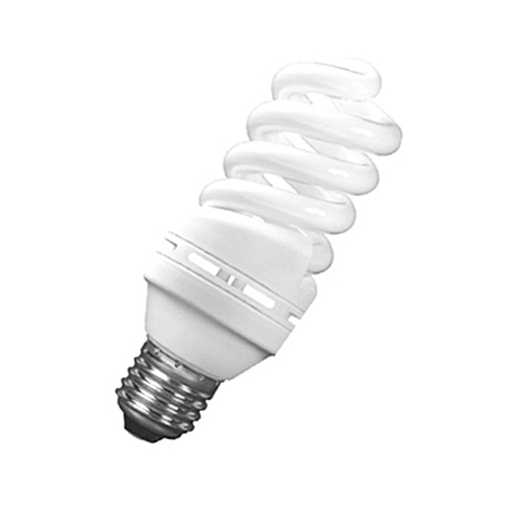 لامپ کم مصرف 15 وات با پایه E14 نور