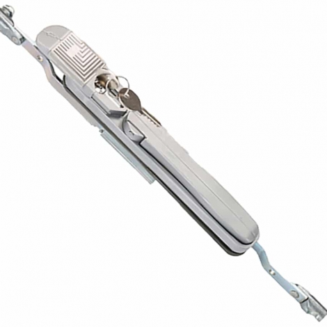 قفل سوئیچ دار عمودی ریتال جهت نصب بر روی تابلو ریتال رز ایران مدل MS483-1-1