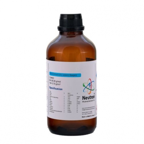 اتیل استات 99 درصد 1 لیتری بطری شیشه‌ای گرید HPLC، شیمی دارویی نوترون