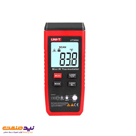 قیمت و خرید مینی ترمومتر لیزری یونیتی مدل UNI-T UT306A