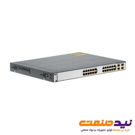 سوئیچ 24 پورت سیسکو CISCO WS C3750G_24PS_S