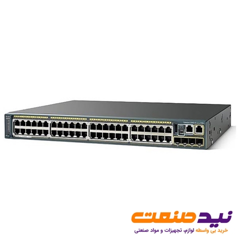 سوئیچ 48 پورت سیسکو مدل WS C2960X 48FPS L