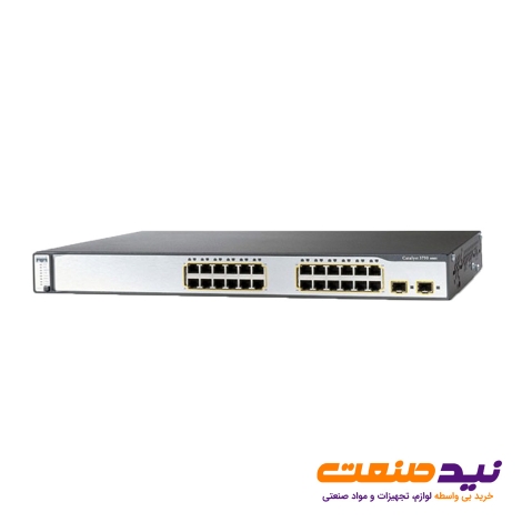 سوئیچ 24 پورت سیسکو Ws_c3750_24ps_s