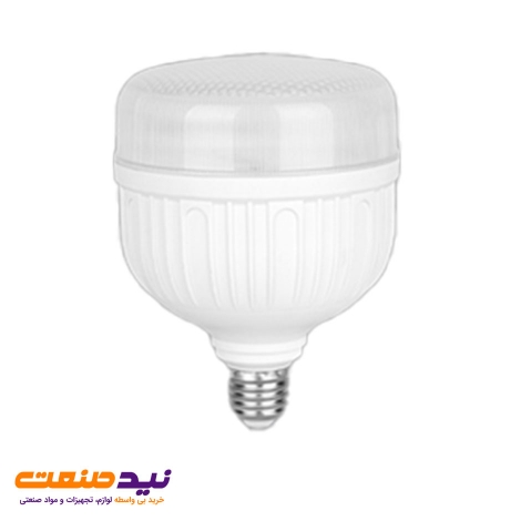 لامپ ال ای دی استوانه ای 40 وات شفاف با پایه E27 پارس شعاع توس