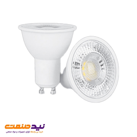 لامپ ال ای دی 6 وات با پایه GU10 پارس شعاع توس