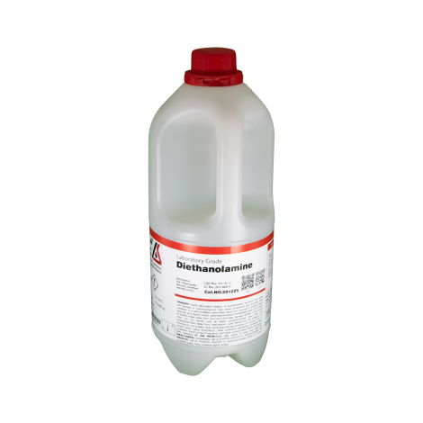 دی اتانول آمین 2.5لیتری بطری پلاستیکی گرید Labratory، آرمان سینا