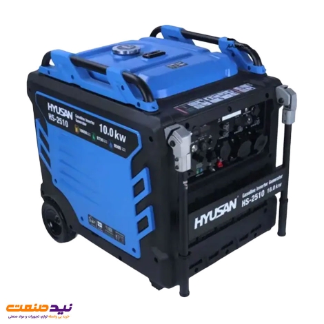 موتور برق سه‌گانه سوز سایلنت 10 کیلووات هیوسان مدل HS-2510