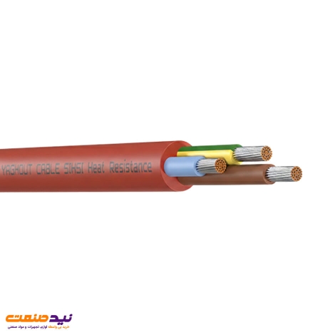 کابل مقاوم در برابر حرارت سیلیکونی افشان 3 در 1.5 یاقوت