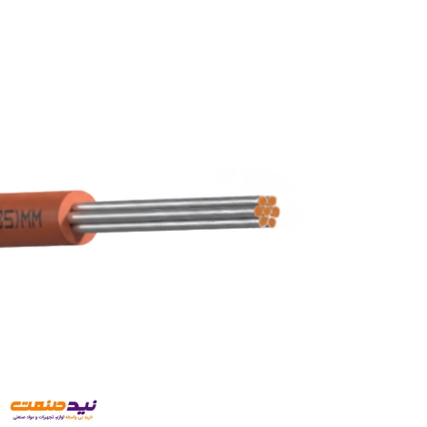 سیم مقاوم در برابر حرارت سیلیکونی افشان SIF سایز 1 در 0.35 یاقوت