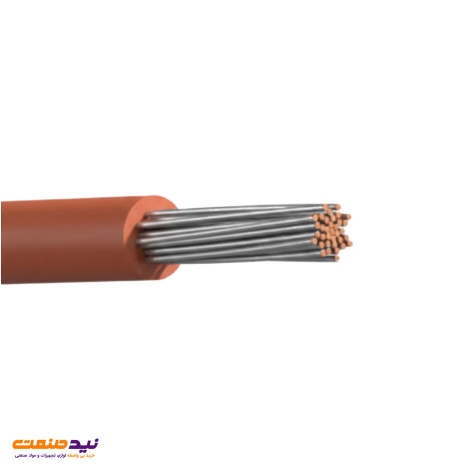 سیم مقاوم در برابر حرارت سیلیکونی افشان SIF سایز 1 در 1.5 یاقوت