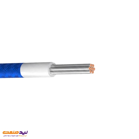 سیم مقاوم در برابر حرارت سیلیکونی دو روکش بافت 1 در 0.25 یاقوت