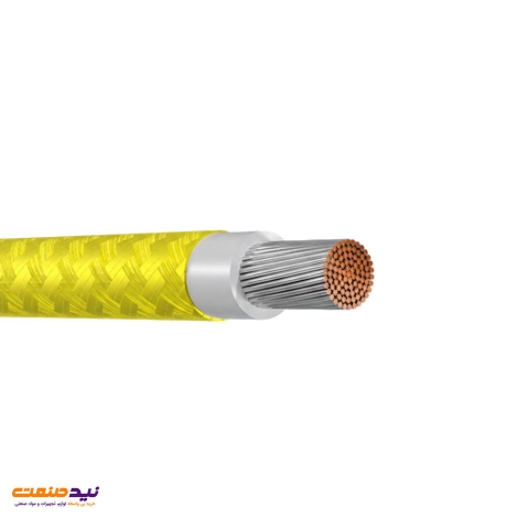 سیم مقاوم در برابر حرارت سیلیکونی دو روکش بافت 1 در 6 یاقوت