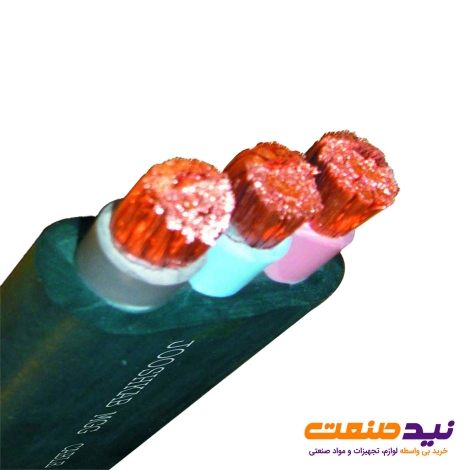 کابل دریایی MGG (کابل کشتی) عایق و روکش لاستیکی 3 رشته جوشکاب یزد