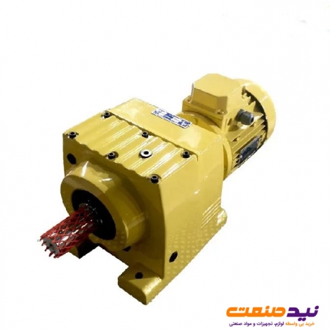 الکتروگیربکس شریف هلیکال شافت مستقیم طرح SEW مدل R137