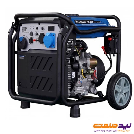 موتور برق اینورتر بنزینی استارتی 9 کیلو وات هیوندای مدل HG-8500