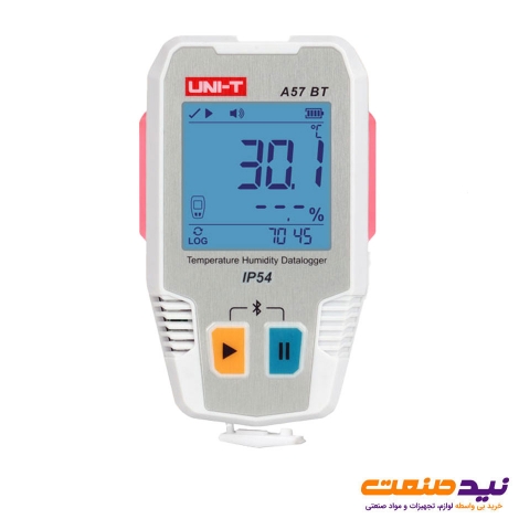دیتالاگر بلوتوثی دما و رطوبت یونیتی مدل UTA57BT