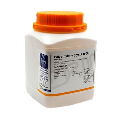 پلی اتیلن گلیکول 4000 گرید Extra pure یک کیلوگرمی دکتر مجللی