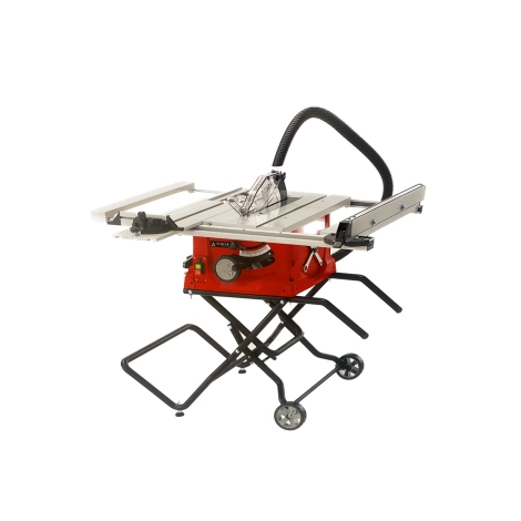 اره میزی 250 میلیمتر برقی 2000 وات با چرخ و پایه تاشو محک مدل TS-250M