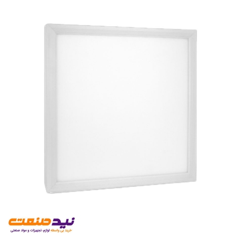 چراغ سقفی روکار رونا 65 وات 60*60 مربعی پارس شعاع توس