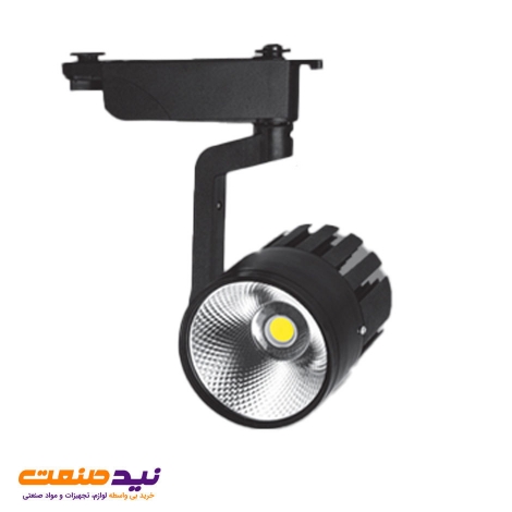 چراغ ریلی 30 وات بدنه مشکی COB پارس شعاع توس