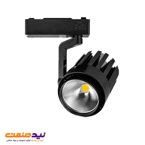 چراغ ریلی 50 وات بدنه مشکی COB پارس شعاع توس