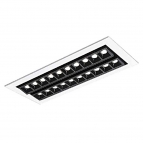 چراغ LED توکار 24 وات ثابت یخی با لنز M لومیلد مازی نور