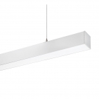 چراغ خط نوری LED روکار/آویز نقره ای 68 وات یخی اینفینیتی C مازی نور