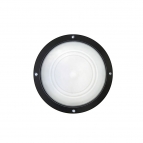 چراغ LED سقفی-دیواری مشکی 15 وات آفتابی کرونا مازی نور 