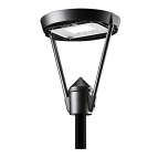 چراغ LED پارکی مشکی 40 وات یخی و ماژول برق مستقیم ساتلایت مازی نور