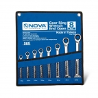 آچار یک سر جغجغه 8 عددی کیفی نووا مدل NTG1320 آچار یک سر جغجغه 8 عددی کیفی نووا مدل NTG1320