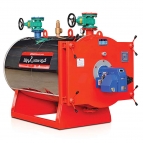 بویلر (دیگ) آب گرم دو پاس 350000 کیلوکالری بر ساعت آب بند مدل SA-350