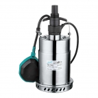 پمپ کف کش فلوتر دار  1/4-1 اینچ با هد 8 متر و دبی 10 مترمکعب بر ساعت لئو مدل XKS-500S