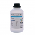 اسید هیدروفلوریدریک 48 درصد 1 لیتری بطری پلاستیکی گرید Extra Pure، شیمی دارویی نوترون