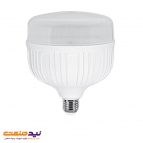 لامپ ال ای دی استوانه ای 50 وات شفاف با پایه E27 پارس شعاع توس