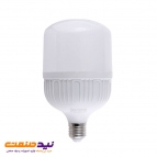 لامپ ال ای دی استوانه ای 25 وات با پایه E27 پارس شعاع توس