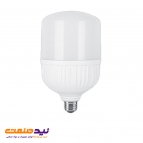لامپ ال ای دی استوانه ای 50 وات با پایه E27 پارس شعاع توس