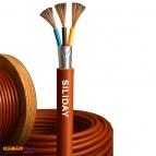 کابل نسوز سیلیکونی شیلدار 3 رشته سیلی دی
