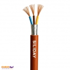 کابل نسوز سیلیکونی شیلدار 3 رشته سیلی دی