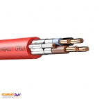 کابل ضد حریق مفتول 4 در 1.5 بعلاوه 1.5 یاقوت