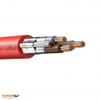کابل ضد حریق نیمه افشان 3 در 1.5 بعلاوه 1.5 یاقوت