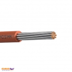 سیم مقاوم در برابر حرارت سیلیکونی افشان SIF سایز 1 در 0.5 یاقوت