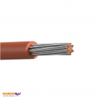 سیم مقاوم در برابر حرارت سیلیکونی افشان SIF سایز 1 در 1.5 یاقوت