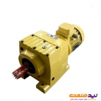 الکتروگیربکس شریف هلیکال شافت مستقیم طرح SEW مدل R137