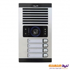 پنل آیفون تصویری 4 واحدی عمودی الکتروپیک مدل FD-1086