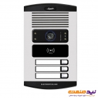 پنل آیفون تصویری 3 واحدی عمودی رنگی الکتروپیک مدل RFID 1086